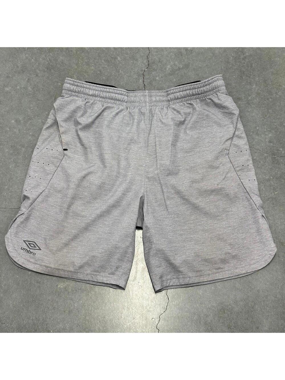 UMBRO Silver Logo Training Shorts